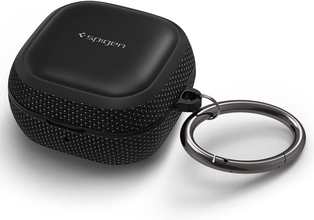 Spigen Classic Fit Case Compatible with Galaxy Buds 2 Pro/Galaxy Buds 2 / Galaxy Buds Pro/Galaxy Buds Live - Black