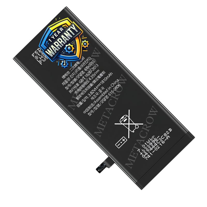 Image of Original Battery Compatible for iPhone 6 (A1549, A1586, A1589, A1522, A1524, A1593) - (1810mAh) - 1 Year Warrenty