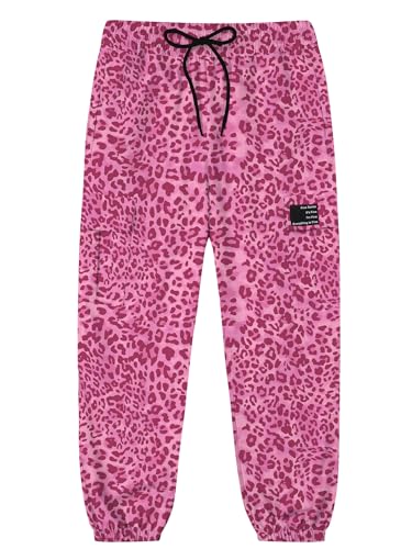 Image of SANGTREE Girls & Womens Printing Cargo Jogger Pants,6 Years - Women 2XL