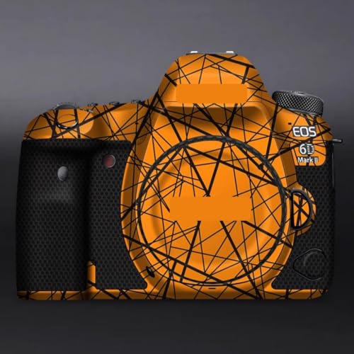 Autocollant Canon 6D Mark II orange pour protéger votre appareil des rayures