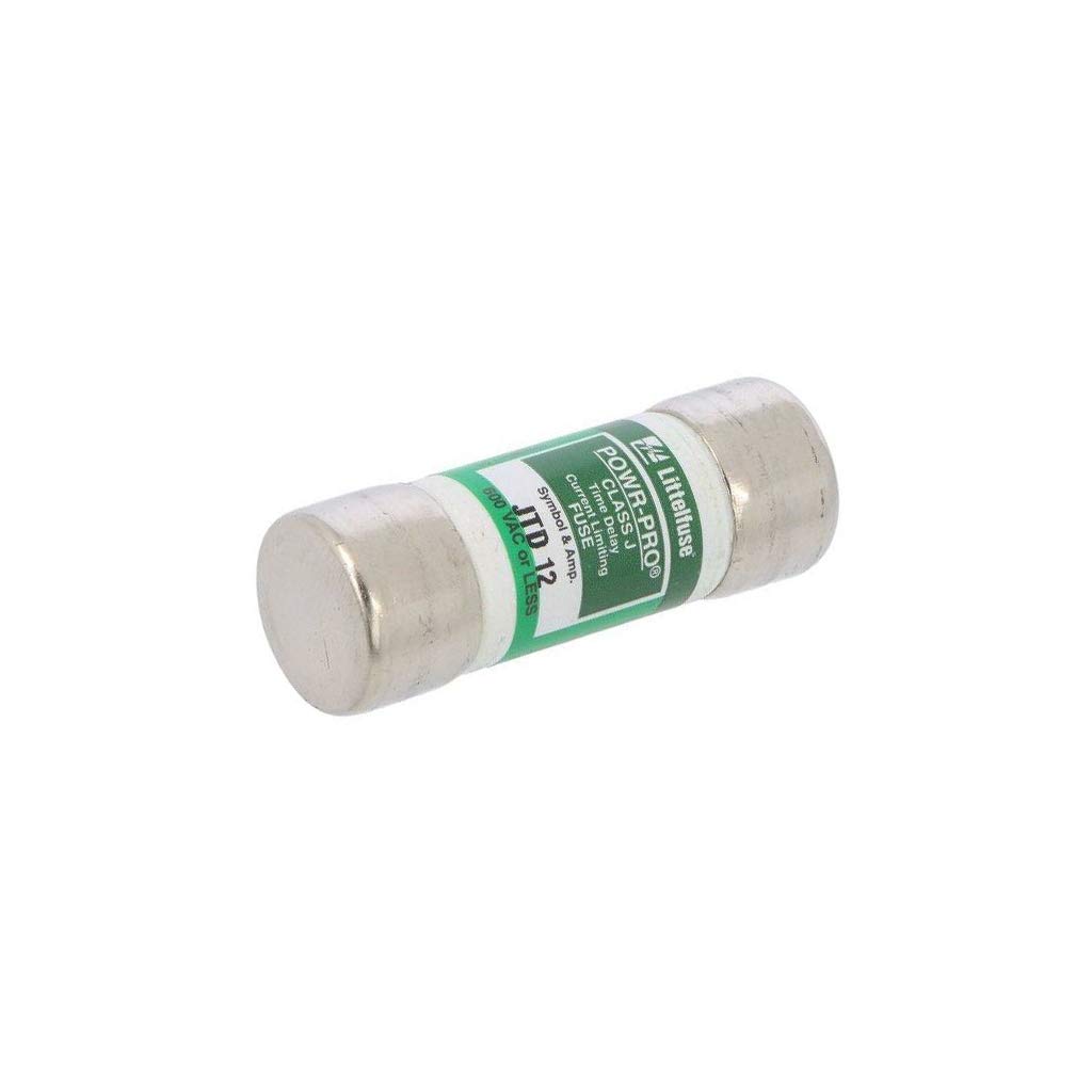 JTD012 Fusibile: fusibile ritardante 12A 600VAC 300VDC industriale LITTELFUSE