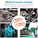 Ywdiml 20PCS Oil Drain Plug Gaskets, OEM# 007603-014106 14mm Cooper Auto Oil Crush Washer, Automotive Washer Sealing Replacement Accessories, Compatible with Most Vehicles