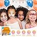 Pinturas Cara para Niños-GLAMADOR Kit de Pintura Faciales y Corporales-16 Colores,2 Tiza...
