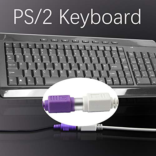 Image of 8.5 Feet PS /2 Mouse and Keyboard Extension Cable, 28AWG PS /2 6-Pin Male to Female Extension Cable YOUCHENG for PS /2 Round Mouse, Keyboard Extension