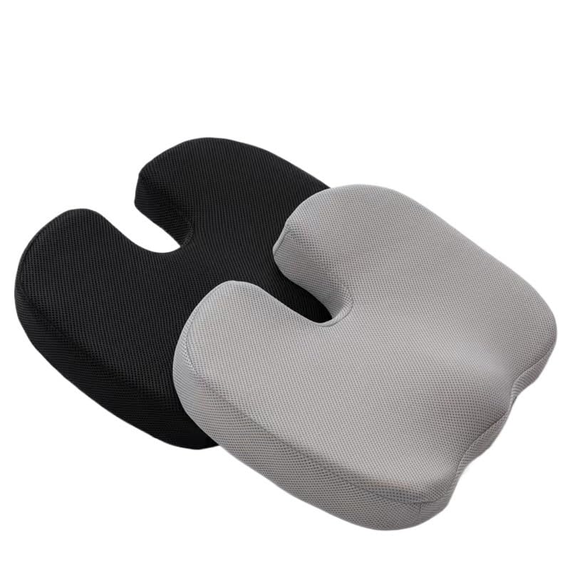 Cuscino Da Seduta In Memory Foam A Forma Di U for Ufficio E Casa - for Alleviare La Pressione for Emorroidi, Ideale for Studenti Lunghe Sedute per alleviare la pressione