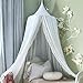 Chiffon Betthimmel , GINKAGO® Kinderzimmer Insektenschutz Baldachin Deko Moskitonetz Atmungsaktiv Weiß, 240*60*400(Untenumfang)cm Atmungsaktiv günstig Kaufen-Chiffon Betthimmel , GINKAGO® Kinderzimmer Insektenschutz Baldachin Deko Moskitonetz Atmungsaktiv Weiß, 240*60*400(Untenumfang)cm