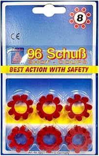 YSAMAX 1x 96 Shot 8 Shot Ring Caps for Gun for Kids for Boys Children