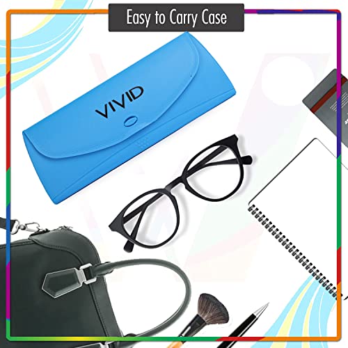 Image of VIVID Vision Unisex Adult Lightweight Eyewear Specs Case Cover | Protect Eye Glasses | Chashma Dibbi | Sunglass Box