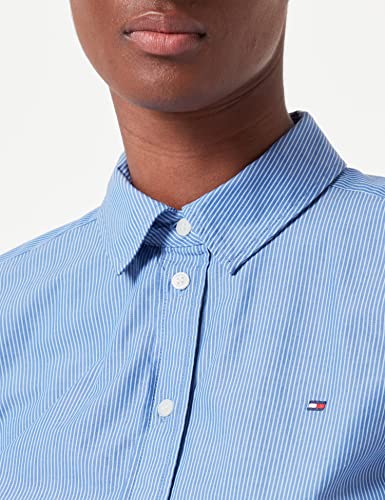 Tommy Hilfiger Org CO Stripe N Regular Shirt LS