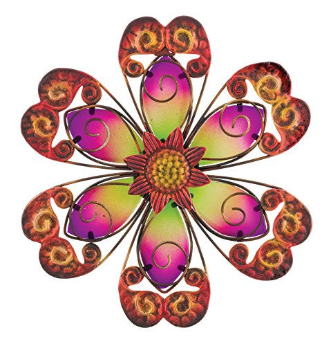 Regal Art & Gift Flower Wall Decor, Purple, 9-Inch