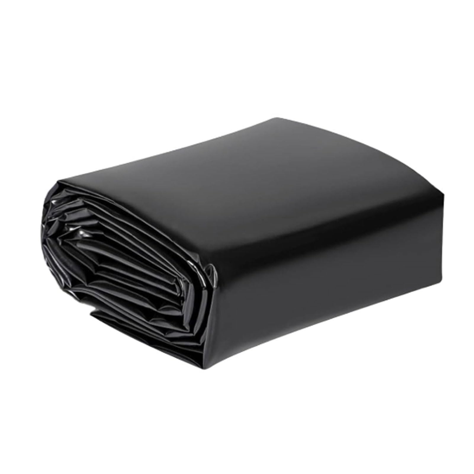 3x4m 4x6m 5x8m 8x10m 10x12m EPDM Wykładzina stawu - Trwała podkładka pod staw Nieprzepuszczalna membrana basenu - Folia uszczelniająca Odporna na wilgoć folia basenowa Plandeka - Czarna(4x4m)