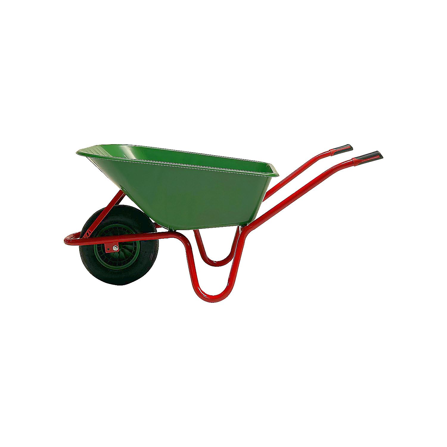 kaiserkraft | Kompaktkarre | Mit Kunststoff-Mulde, grün, LxB 1600 x 580 mm, 100 l