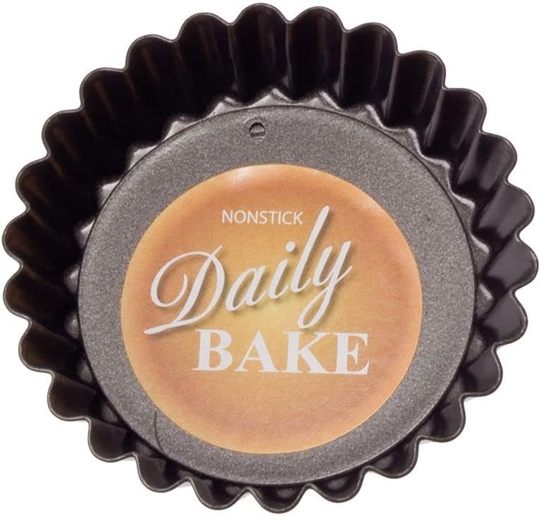 D.LINE Non-Stick Mini Quiche Pan with Loose Base