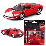 1:64 Scale for Maisto Ferrari Lamborghini Porsche Series Model Collection Race Diecast Metal Model Car (1/64 296 GTB Assetto Fiorano)