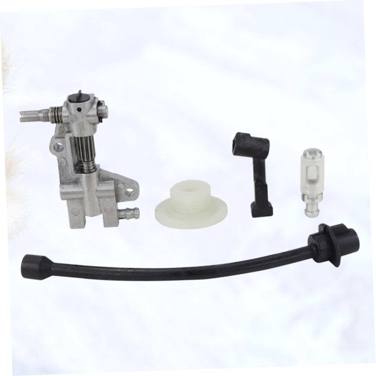 Accesorios Para Motosierras De Gasolina Juego De 5 Piezas Con Bomba De Aceite Filtro De Aceite Boquilla Turbina Y Tubo De Para Repuesto Y Mantenimiento