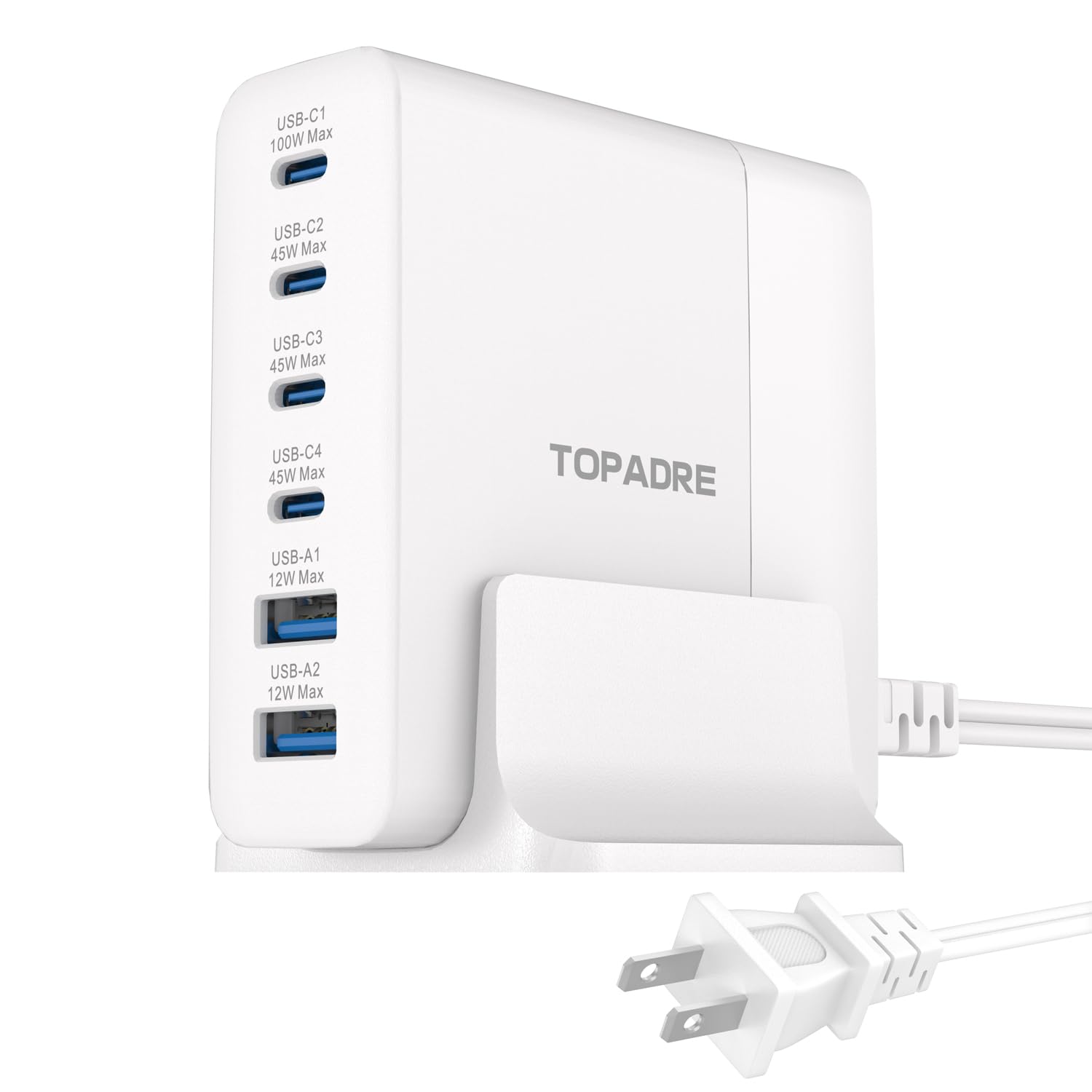 Amazon.com: 160W USB C Charging Station, GaN 6-Port Desktop USB C