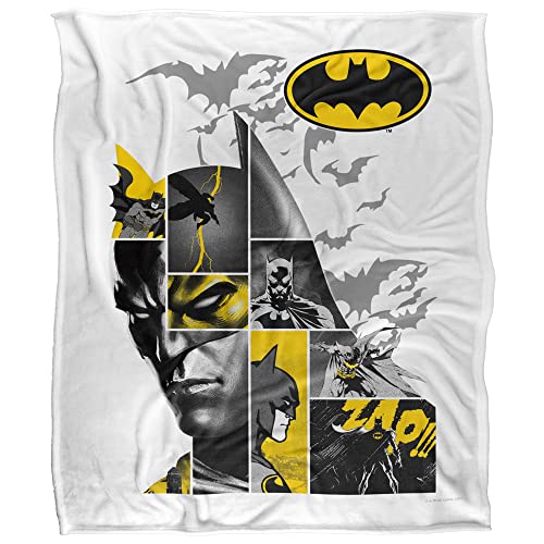 Batman Long Live Officially Licensed Silky Touch Super Soft Throw Blanket 50" X 60" #TOP1