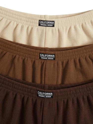 Image of SOLY HUX Women's Summer Shorts 3 Packs Casual Comfy Shorts Sets
