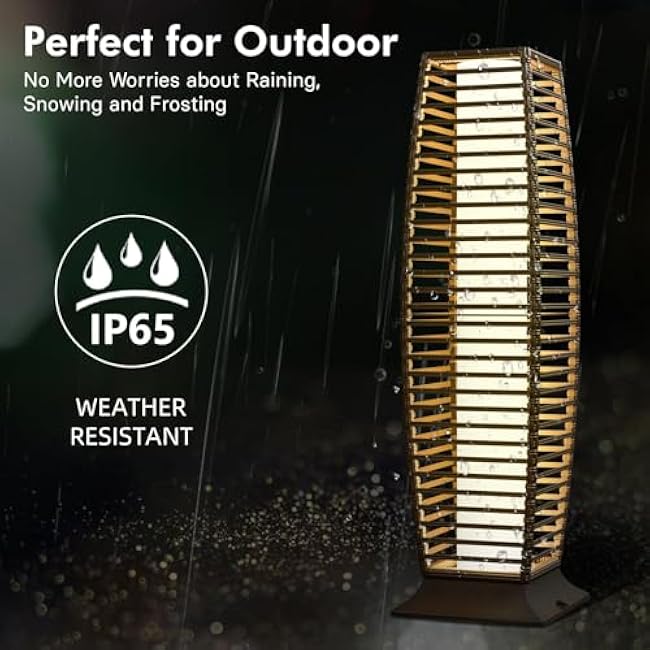 Grand patio Solar Powered Waterproof Crossover Outdoor Floor Lamp