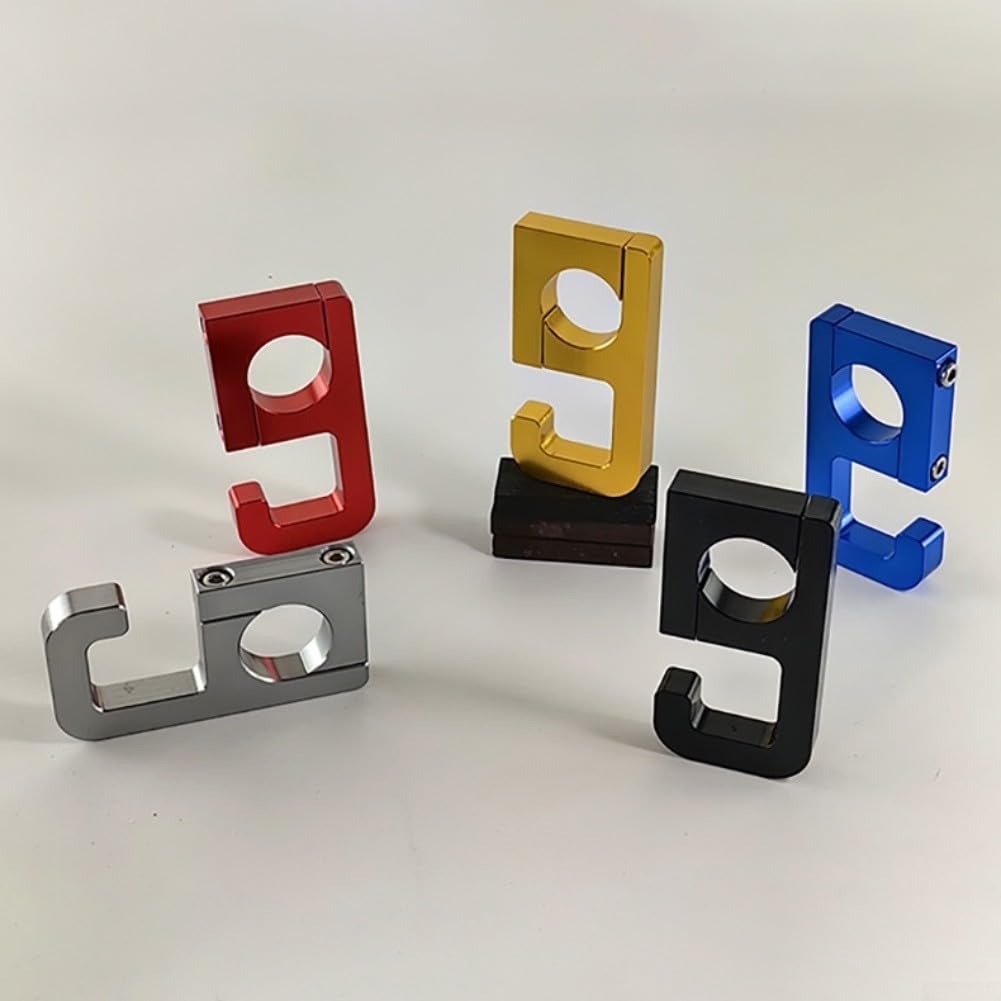 Faltbarer Haken Aluminiumlegierung 7.4CM(Silver) | Leichtes Aluminium, faltbares Design, platzsparend, korrosionsbeständig, ideale Größe 7.4CM