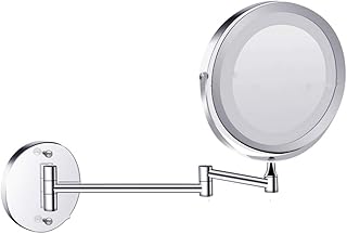 7 inch Wall Mounted Makeup Mirror, 5X Magnify...