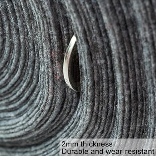 Alfombra de pasillo para bodas de 2 mm de grosor resistente para decoración de fiestas interiores 6