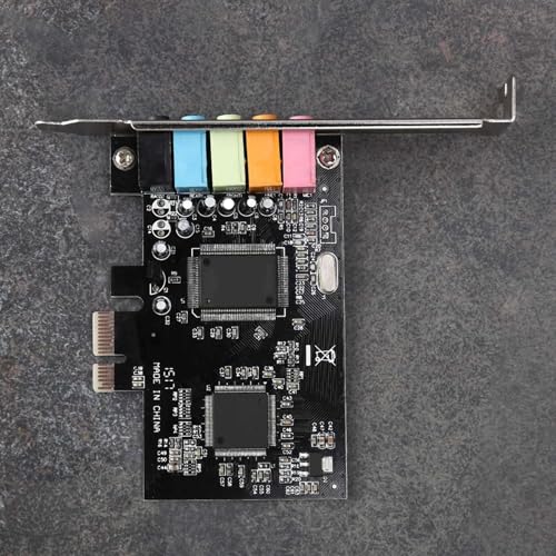 Carte audio pour PC haute performance sonore directe avec connecteurs PCI Express 5.1 - 2