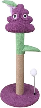 Cat Furniture Cat Climbing Frame, cat Scratching Board, Post, Litter, Jumping Platform Tree, one Toy