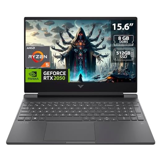 HP - Victus 15.6" Gaming Laptop - AMD Ryzen 5 7535HS - 8GB Memory - NVIDIA GeForce RTX 2050-512GB SSD - Mica Silver