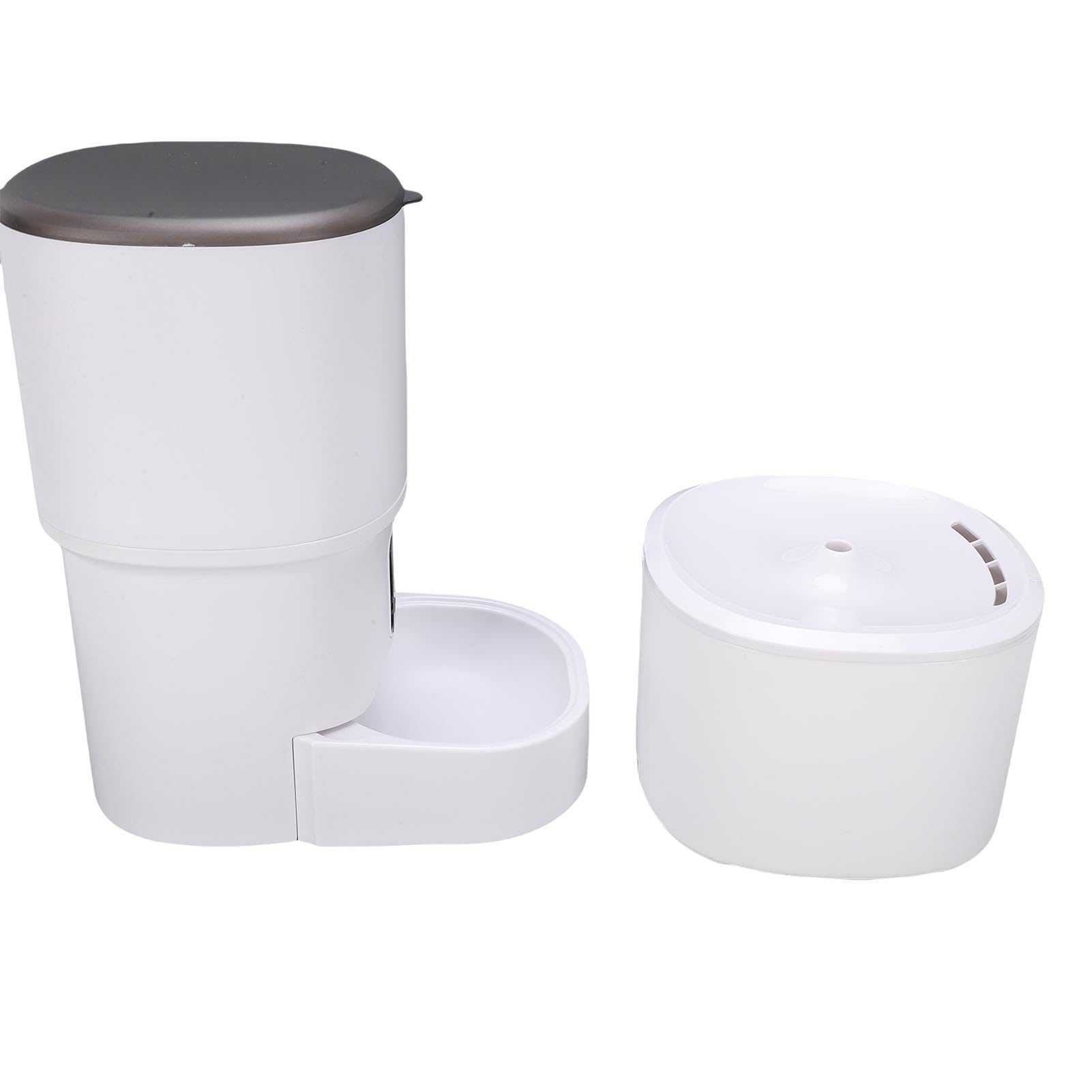 Pongnas Distributeur de Croquettes et Abreuvoir avec Application Wi-FI,