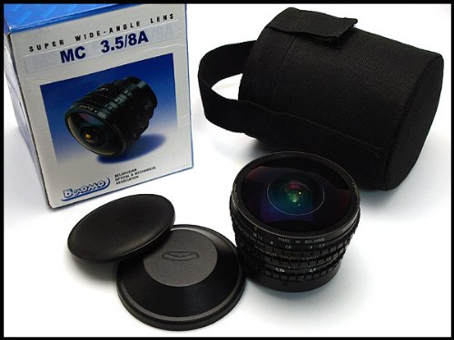 FISHEYE PELENG 8mm lens for Sony Alpha , OLYMPUS 4/3 E1,E100,E300,E500