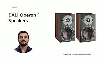 DALI Oberon 1 Shelf Speaker Pair - Excellent Sound Abundance in