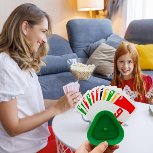 YCVSKY 4 Stück Kartenhalter Kinder,Spielkartenhalter Kinder Spielkarten,Kartenhalter Spielkarten für Senioren und Kinder – Bild 6