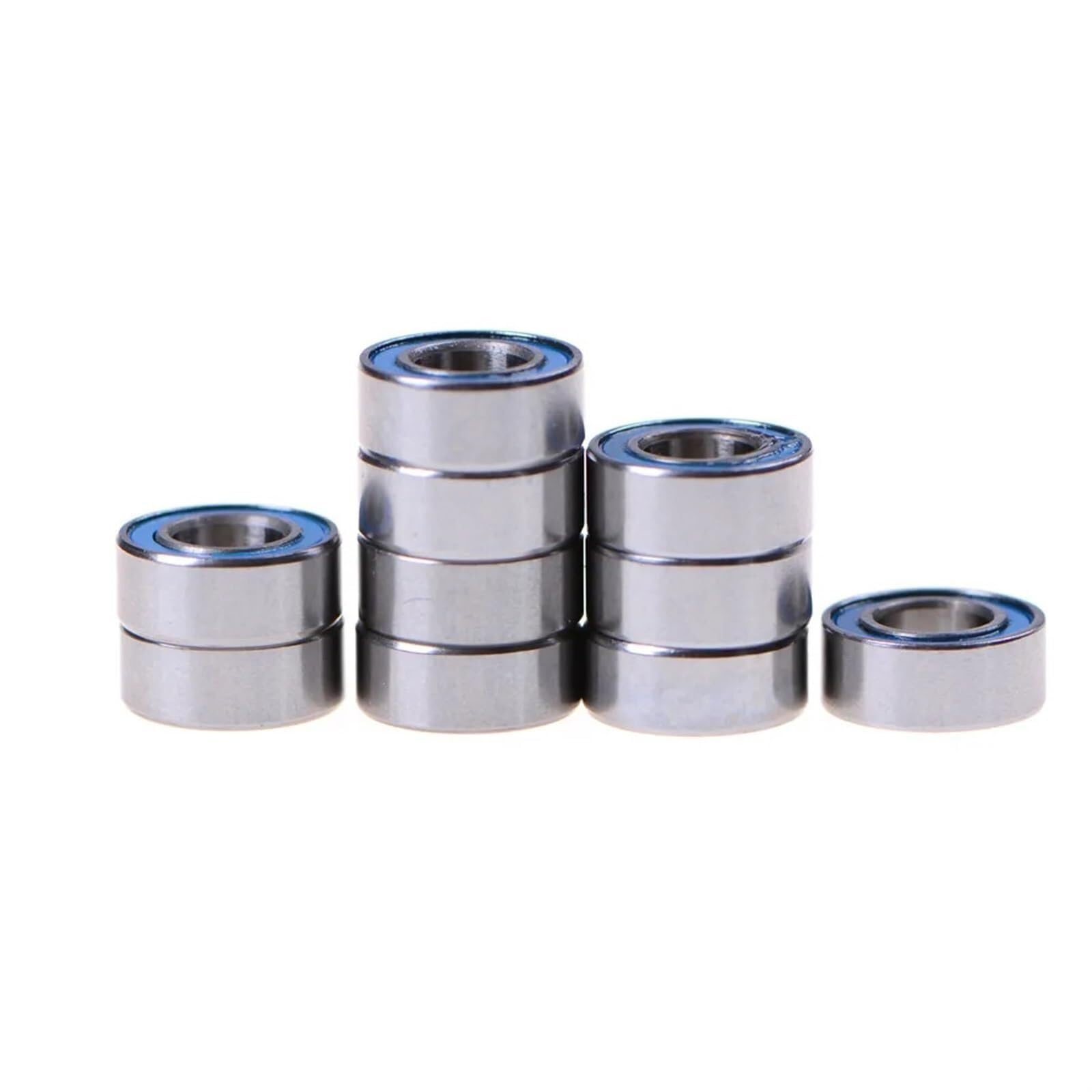 Bearing, 10PCS MR105-2RS/MR83 Miniature Ball Bearings Rubber Sealed Bearing 5x10x4 mm/3x8x3mm Wear Resistance