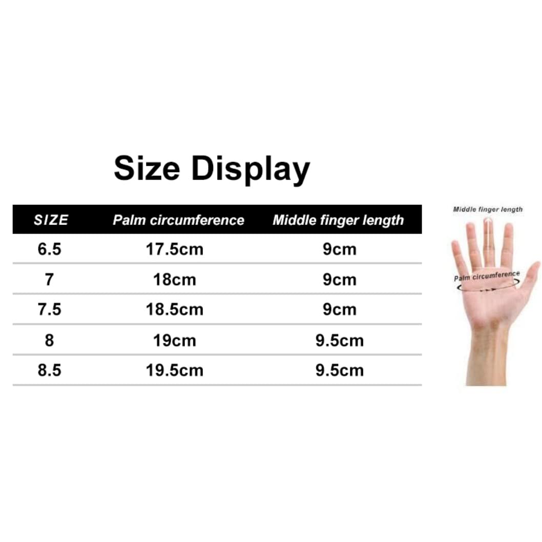 Guantes cálidos con Cubierta de Brazo Engrosada para Mujer para Invierno y