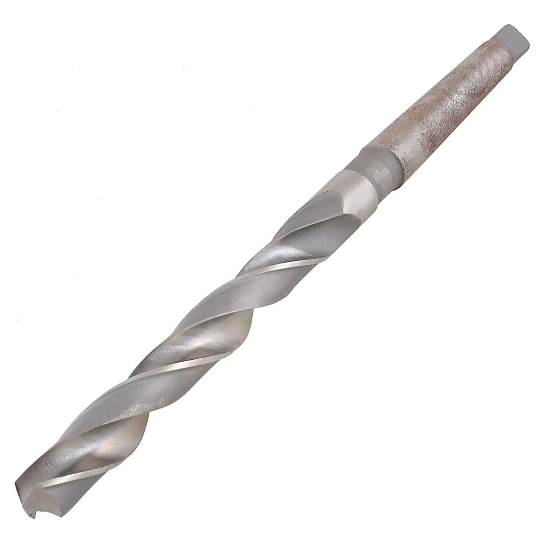Aexit Gray High Tool Holder Speed Steel Taper Drill Hole Twist Drill Bit Drilling Tool 12mmx185mm Model:84as47qo214