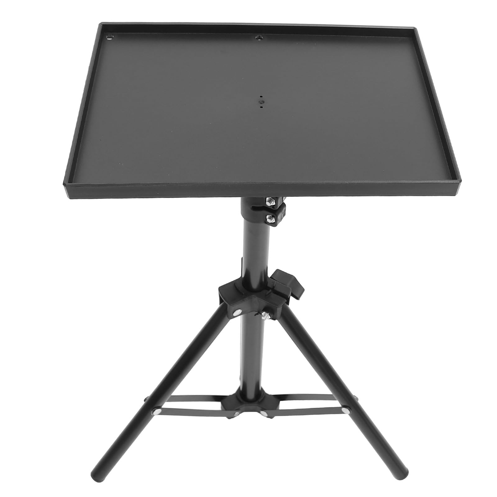 SHINEOFI Supporto Treppiede per Proiettore e Laptop Nero in Metallo e Abs Connettore 1/4 Pollice per Uso Indoor in Home Theater, Supporto Stabile e Portatile Fino a 2kg