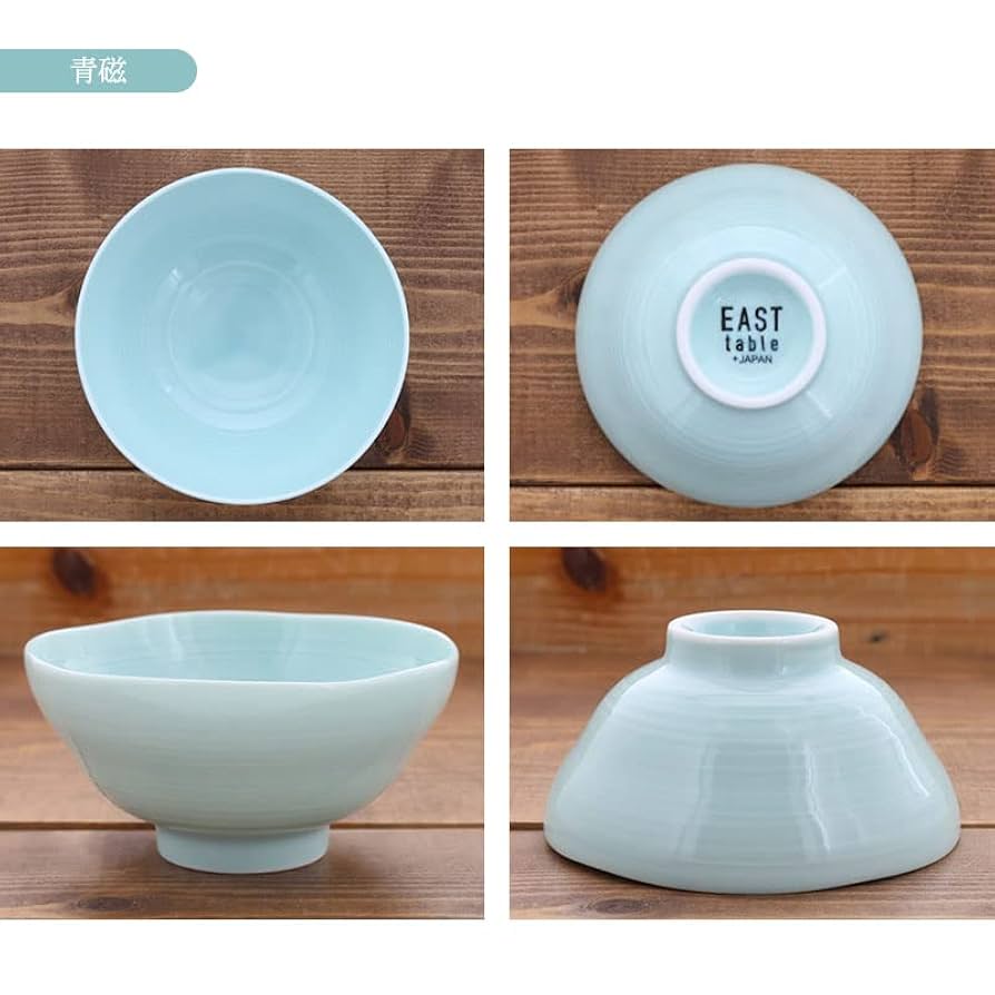 Amazon｜EAST table(イーストテーブル) 茶碗 お茶碗 青磁 12.2cm