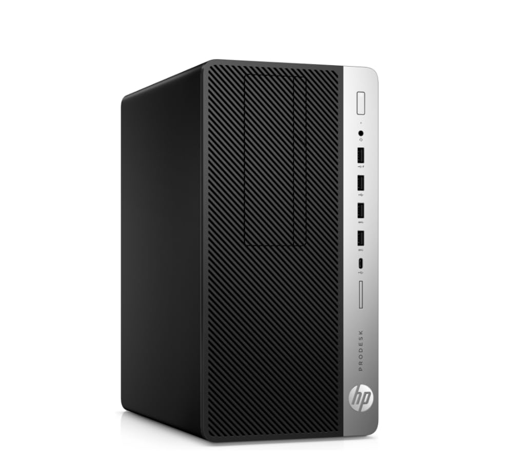HP ProDesk 600 G4 Tower i5-8500 24 GB 480 GB SSD DVD-RW Win 11 Pro (odnowiony)