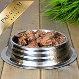 Lecker.Pet® | 12 x 400 g Josie's 100% Muskelfleisch Rind Hunde Nassfutter | Hochwertiges Hundefutter | Natürlich & ohne Zusatzstoffe | Reich an Proteinen & Mineralien | Getreidefrei & ohne Zucker