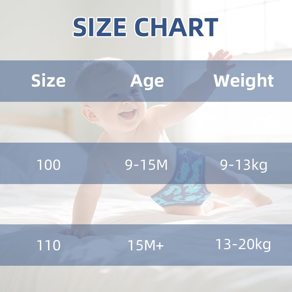 Aolso Töpfchen-Trainingshosen,Baby-Kleinkind-Trainingshosen, 5PCS Kinder Töpfchen Trainingshose für Mädchen Jungen, 100% Baumwolle