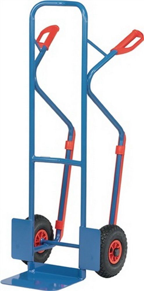 ESD-Stahlrohrkarre, Tragkraft 300 kg, Höhe 1300 mm | fetra