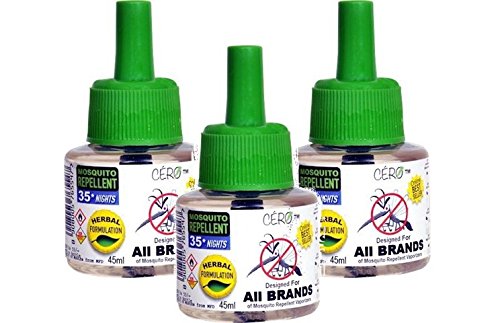 CERO HERBAL Mosquito liquid for ALL BRANDS of Vaporiser Machines COMBO PACK (135ml) (B076VH6GXT) Amazon Price History, Amazon Price Tracker