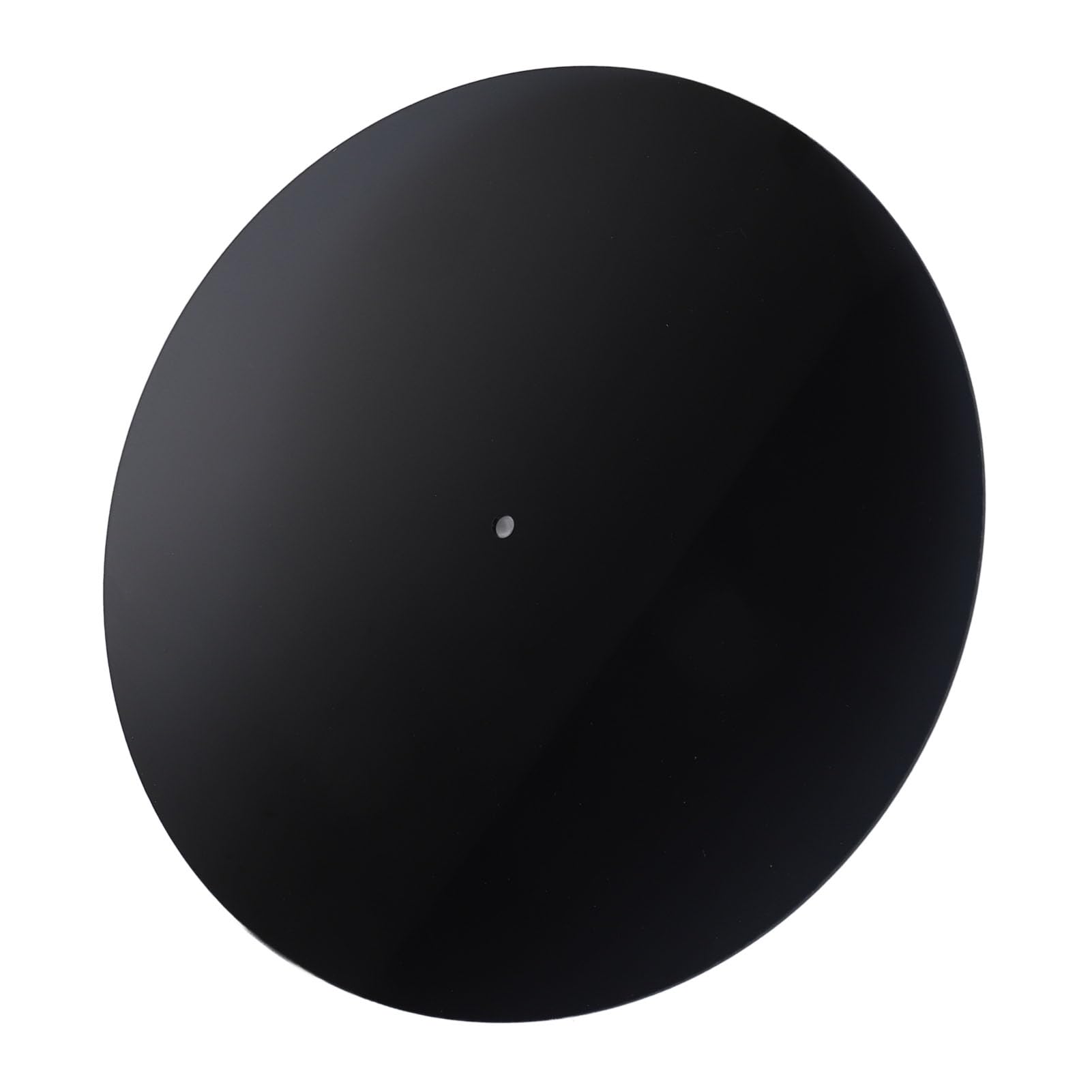 Cocoarm Tappetino per Giradischi in Acrilico Tappetino per Giradischi da 12 Pollici 300 X 300 X 3 Mm Riduzione Antistatica del Rumore Effetto Luminoso per Ascolto Hi Fi Home DJ (#1)