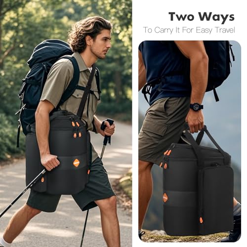 MRINCA Carrying Case Compatible with Bose S1 Pro/S1 Pro+, Protective Cover Bag with Shoulder Strap, Durable Design for PA System Speaker, Microphones, Charger & Accessories - Thumbnail 3