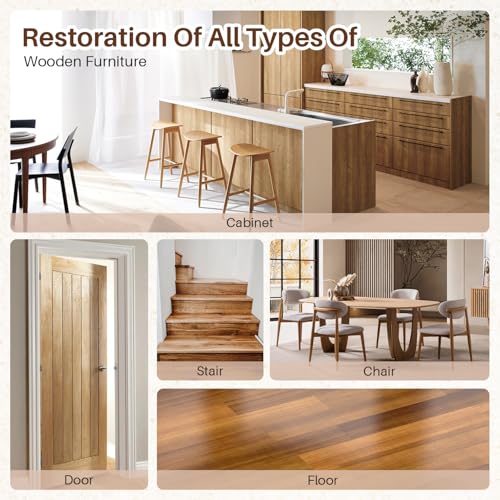 Floor Repair Kit with Heat Pen - 11 Colors Wax Blocks for Quick Wax Melting, Professional Vinyl Laminate Floor Repair Kit, to Restore Scratches, Stains, Cracks, Holes on Floors, Doors, Cabinet