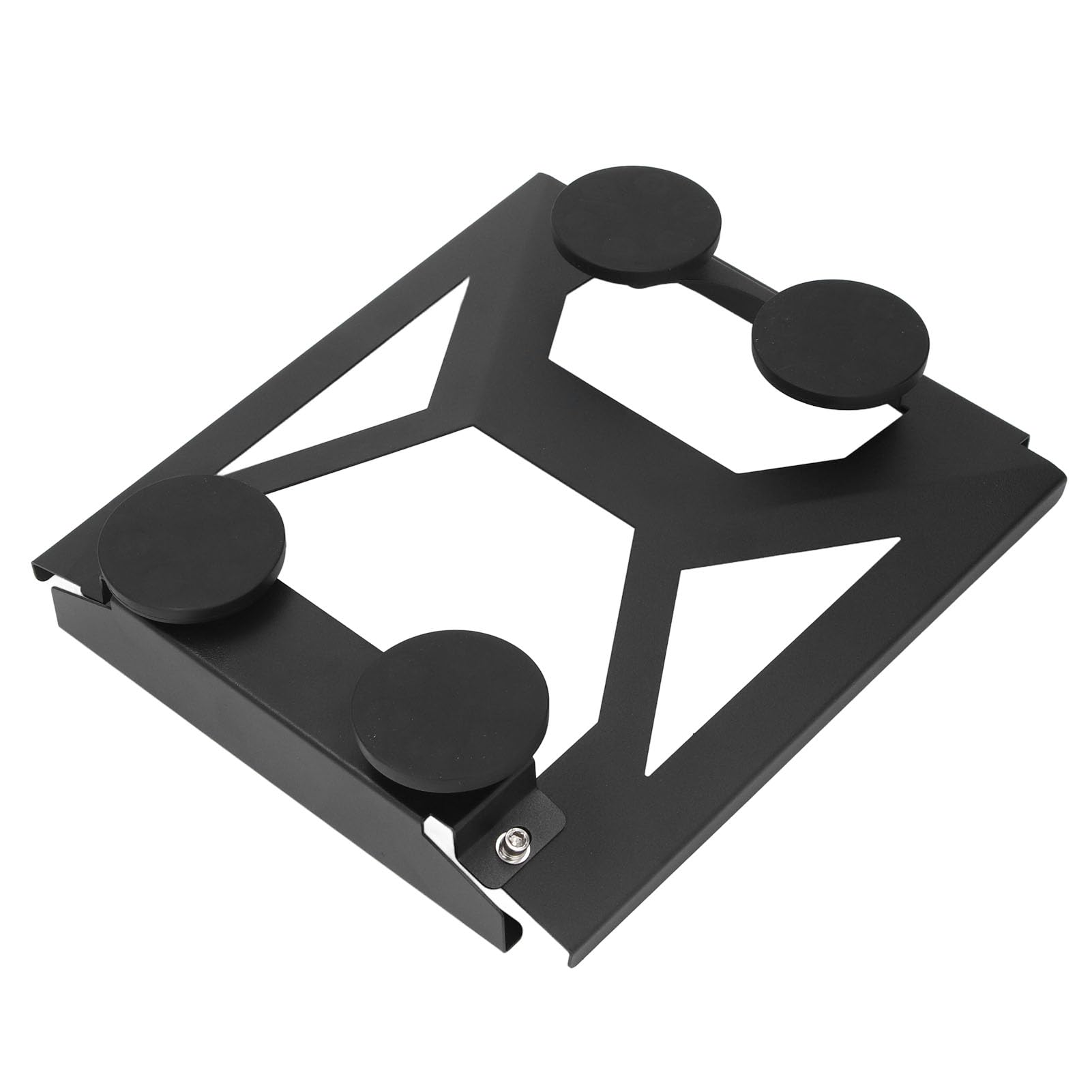 Demeras Soporte para Satélite para Coche, Soporte para Antena Parabólica Estructura de 4 Lados Placa de Acero Reforzada Robusto Multifuncional para Caravana