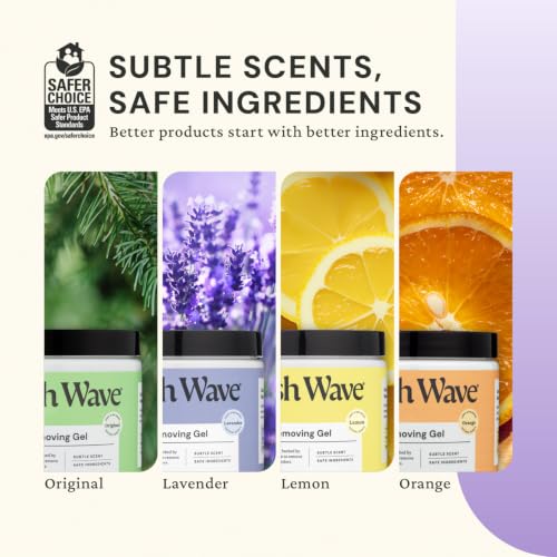 Image of Fresh Wave Lavender Odor Removing Gel, 15 oz. | Odor Absorbers for Home | Safer Odor Relief | Natural Plant-Based Odor Eliminator | Every 15 oz. Lasts 30-60 Days | for Cooking, Trash & Pets