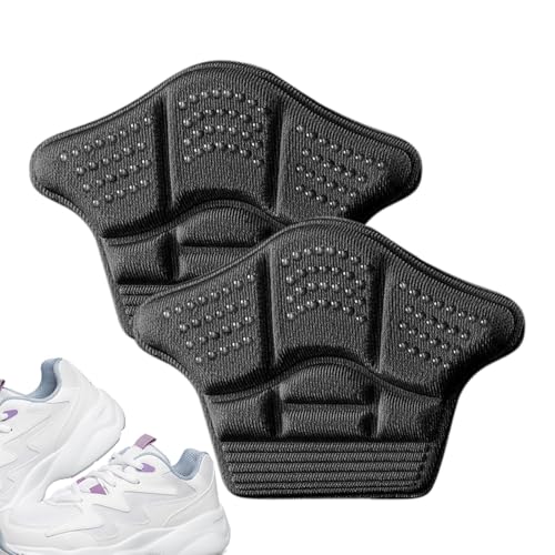 laxreheye Parte trasera de la almohadilla de protección del talón, asas del talón, inserciones de cojín internas, almohadilla antideslizante para talón, almohadillas de talón de diseño personalizado