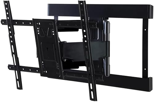 SANUS Full-Motion TV Wall Mount for 40"-90" TVs, Black, Super Slim Profile, FluidMotion™ Design, Swivel and Tilt - Brought to you by Space Television